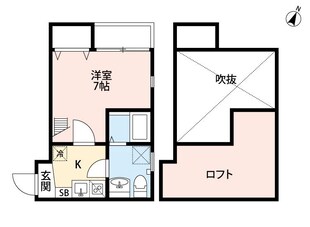 ポナール箱崎駅東の物件間取画像